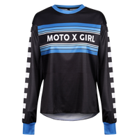 MotoGirl MX Shirt Chequered