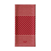 Age Of Glory Kanoko Neck Tube - Dark Red / Ecru