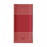Age Of Glory Kanoko Neck Tube - Dark Red / Ecru
