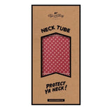 Age Of Glory Kanoko Neck Tube - Dark Red / Ecru