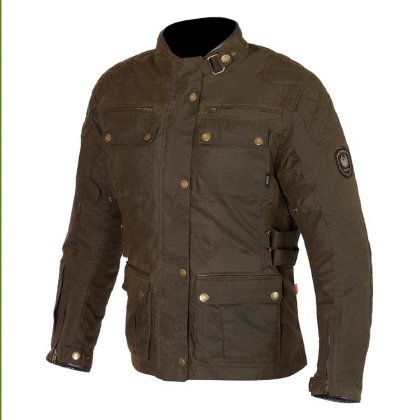 Merlin wax cotton motorcycle jacket online