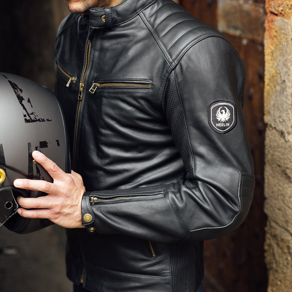 Merlin Chase II D3O Perforated Leather Jacket AAA – Armadillo Customs Merlin Chase II D3O Perforated Leather Jacket AAA – Armadillo Customs