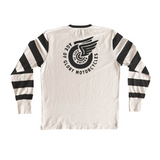 Age of Glory Champ LS Tee Off-white / Washed Black
