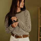 Wildust Sisters Checked Jumper