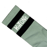 Kytone Stamp Green Socks