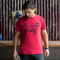 Red Torpedo Guy Martin Spannerskull 21 (Mens) T-Shirt