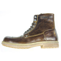 Helstons Mountain Boots Leather Aniline Brown