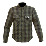 Merlin Axe Zip Up Shirt Built With Kevlar® Green / Large Protective