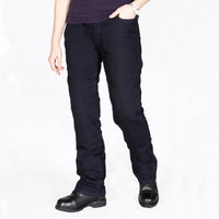 Merlin Mere Ladies Jeans Built With Kevlar® 8 / Navy Short Leg Protective Jean
