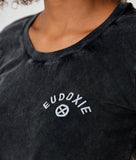 Eudoxie Bonnie Vintage Black T-shirt