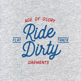 Age of Glory Ride Dirty Tee-shirt Heather Grey